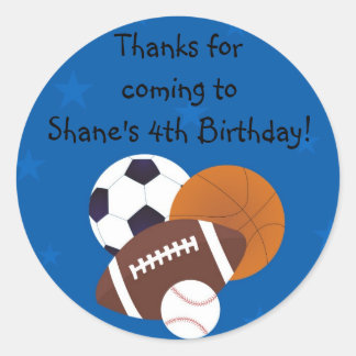 Sticker Rond All-Star