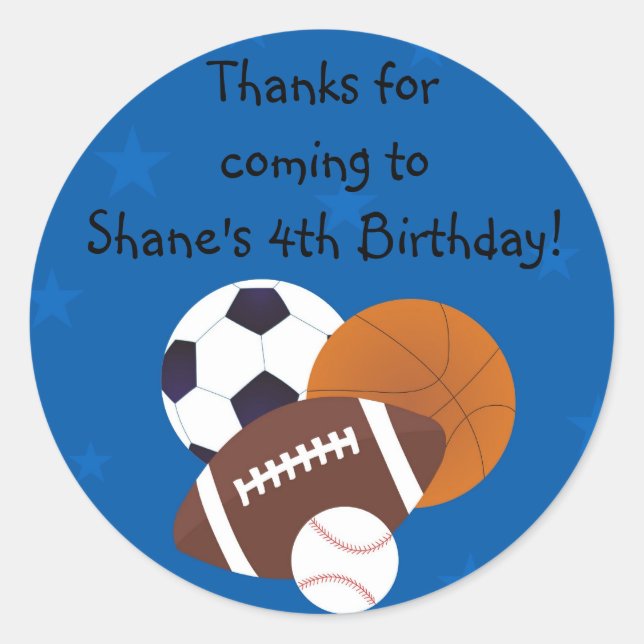 Sticker Rond All-Star (Devant)