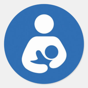 Sticker Rond Allaiter la conscience