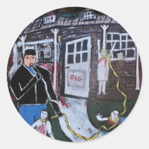 STICKER ROND ALLÉE CIELO