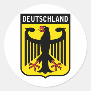 Sticker Rond Allemagne