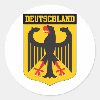 Sticker Rond Allemagne