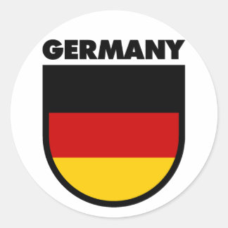 Sticker Rond Allemagne