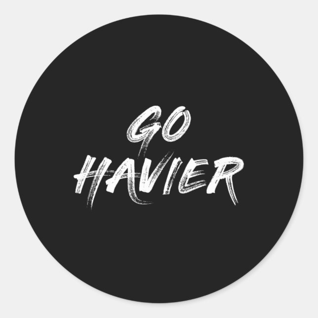 Sticker Rond Aller Plus Forme Bodybuilding Poids Dumbbells (Devant)