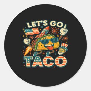 Sticker Rond Allez Taco 42