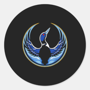 Sticker Rond Alliance Mn de loon rebelle Alliance Mn de loon re