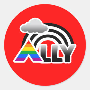Sticker Rond ALLY RAINBOW -.png