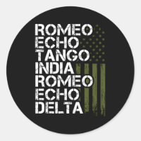 Alphabet phonétique militaire retraité