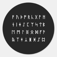 Alphabet Runique [Futhorc]