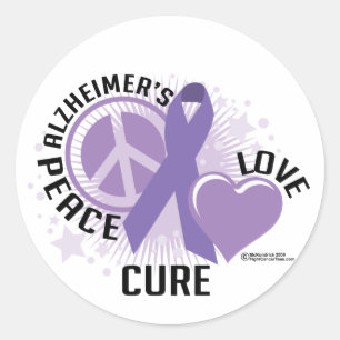 Sticker Rond Alzheimers PLC