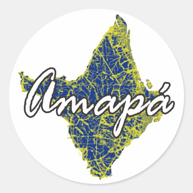 Sticker Rond Amapa (Devant)