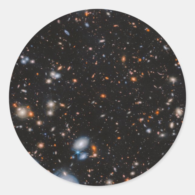 Sticker Rond amas de galaxies MACS J1149.5+2223 (Devant)