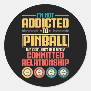 Sticker Rond Amateur de Pinll Joueur Enthousiaste Comprendre le