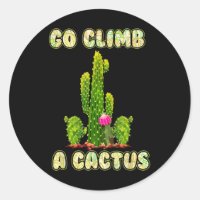 Amateurs de cactus Humour du désert Aller Grimper 