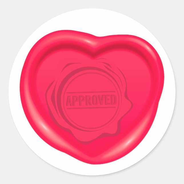 Sticker Rond Amateurs de sceaux de cire (Devant)