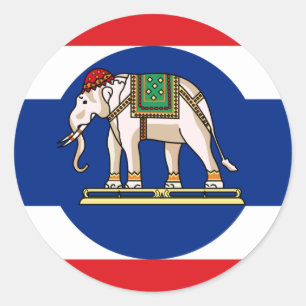 Sticker Rond Ambassade de Thaïlande, Thaïlande