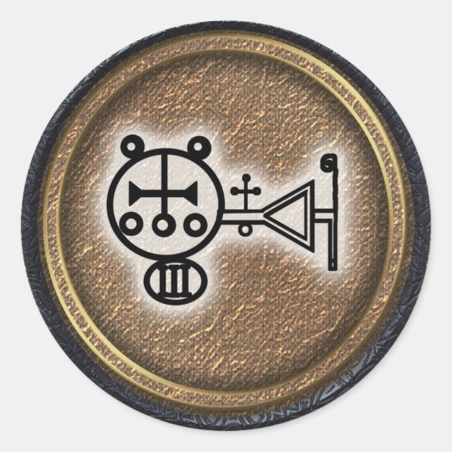 Sticker Rond amdusias (Devant)