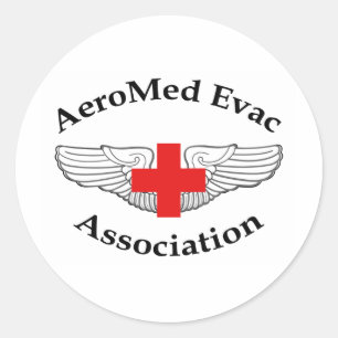 Sticker Rond AMEA Logo version plate