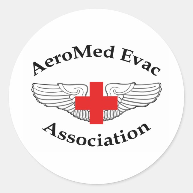 Sticker Rond AMEA Logo version plate (Devant)