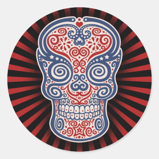 Sticker Rond Americano (Devant)