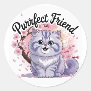 Sticker Rond Ami Parfait