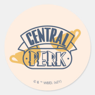 Sticker Rond AMIS™   Central Perk