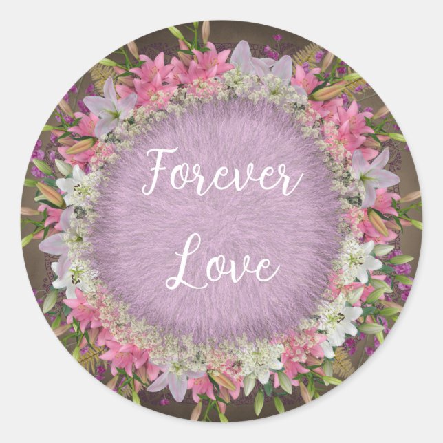 Sticker Rond Amour (Devant)