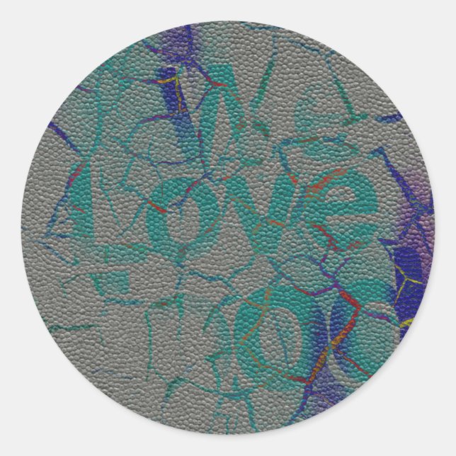 Sticker Rond Amour (Devant)