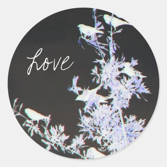 Sticker Rond Amour (Devant)