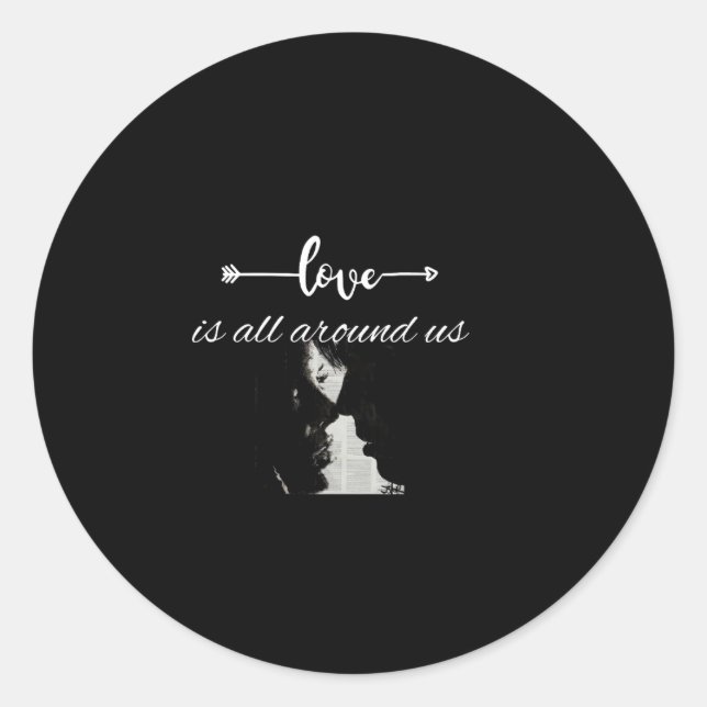 Sticker Rond Amour 2024 (Devant)