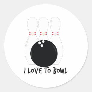 Sticker Rond Amour dans la cuvette