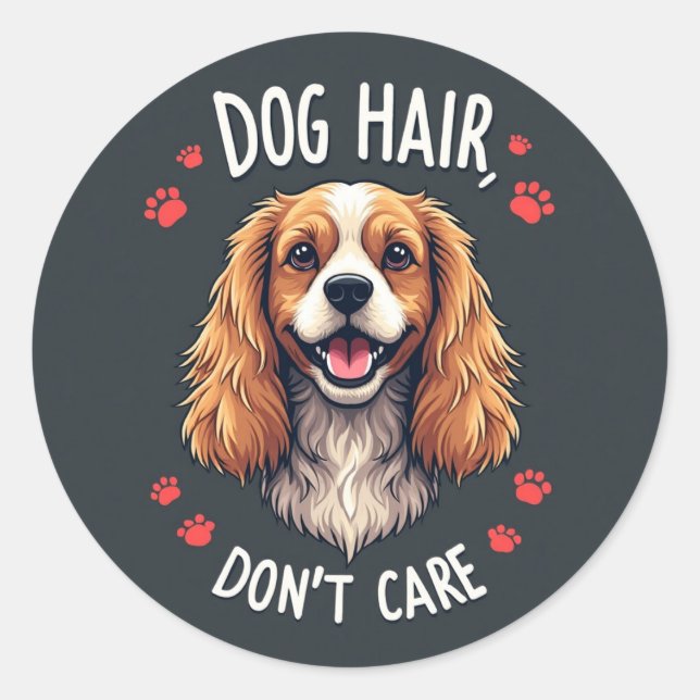 Sticker Rond Amour de la fureur pour toujours (Devant)