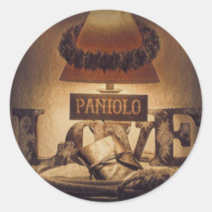 Sticker Rond Amour de Paniolo