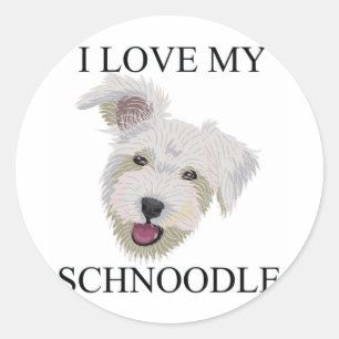 Sticker Rond Amour de SCHNOODLE !