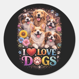 Sticker Rond Amour Libéré