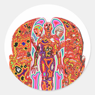 Sticker Rond Amour-propre changée