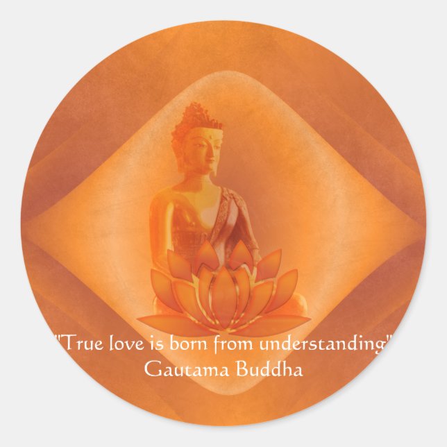 Sticker Rond amour vrai (Devant)