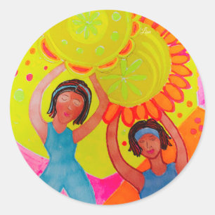 Sticker Rond Amplifier