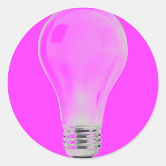 STICKER ROND AMPOULE BLANCHE (Devant)