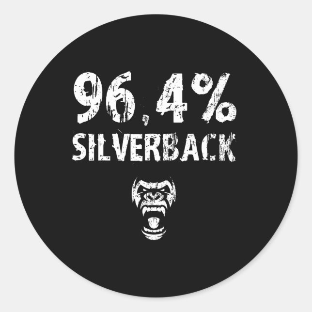 Sticker Rond Amusant Entraînement Gym plaisanteries Tee Bodybui (Devant)