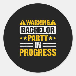 Sticker Rond Amusant Mariage de salle de classe _5