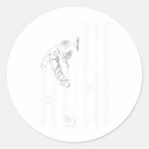 Sticker Rond Amusant Pool Art Pour Hommes Femmes Billard Lover