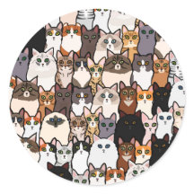 Amusez tant de chats et de chatons Collage