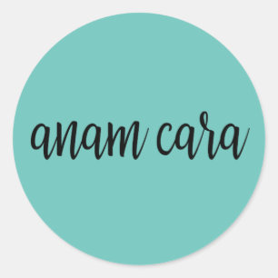 Sticker Rond Anam Cara