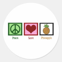Ananas Peace Love
