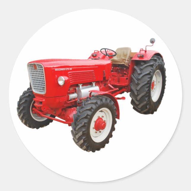 Sticker Rond Ancien tracteur Validner G 75 AS (Devant)