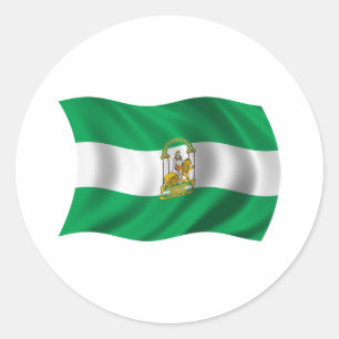 Sticker Rond Andalousie