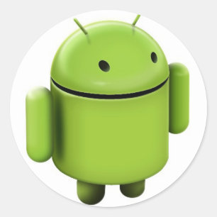 Sticker Rond Android logo