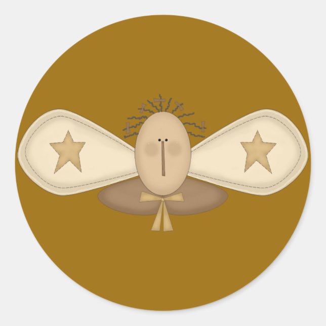 Sticker Rond ange7 (Devant)