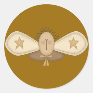Sticker Rond ange7